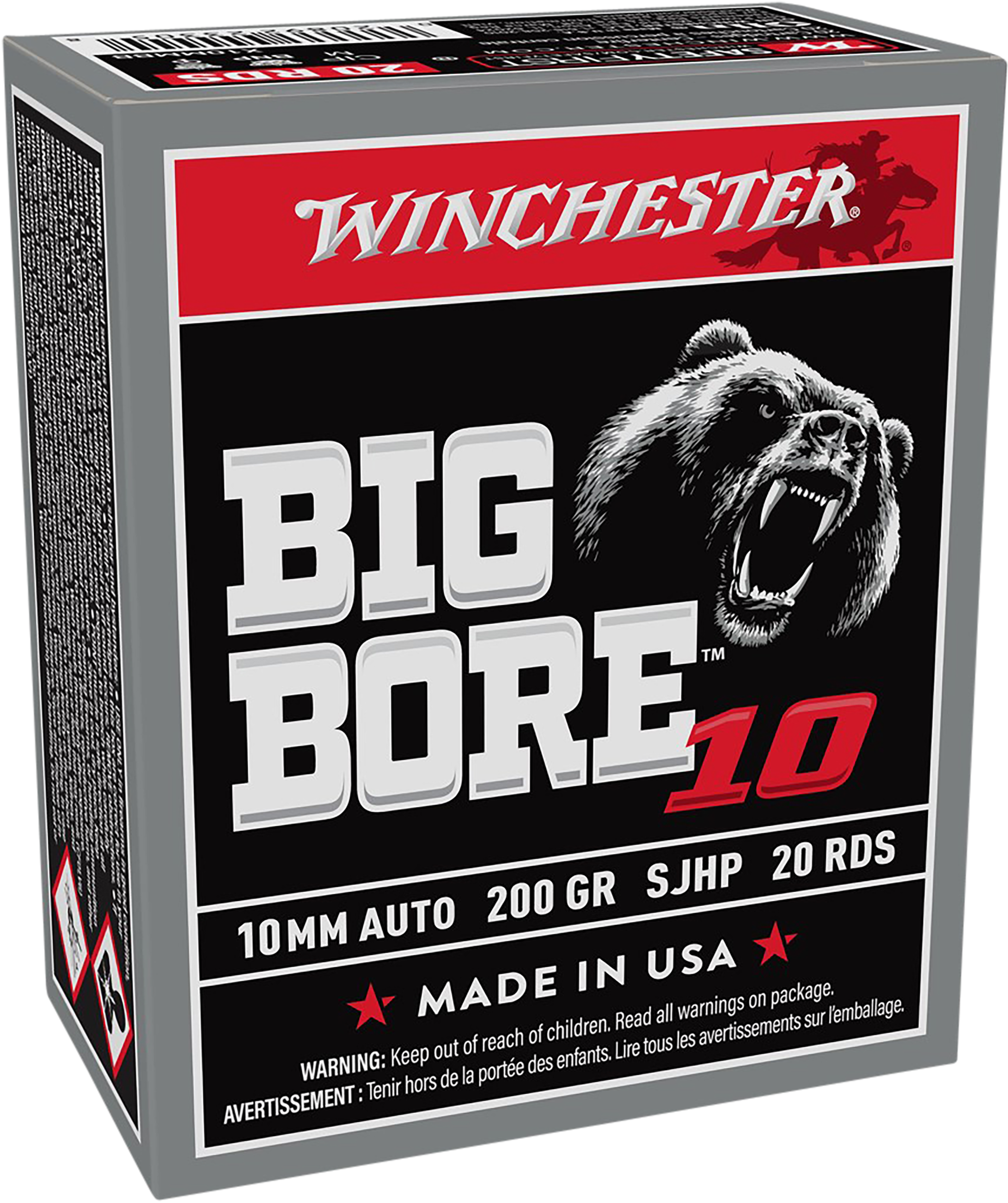 Winchester Big Bore Hunting Semi-JHP SJHP Ammo