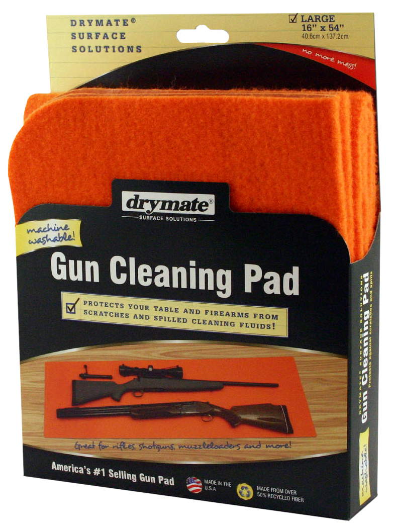 Drymate GPO1654 Gun Cleaning Pad Large Orange 16" x 54"