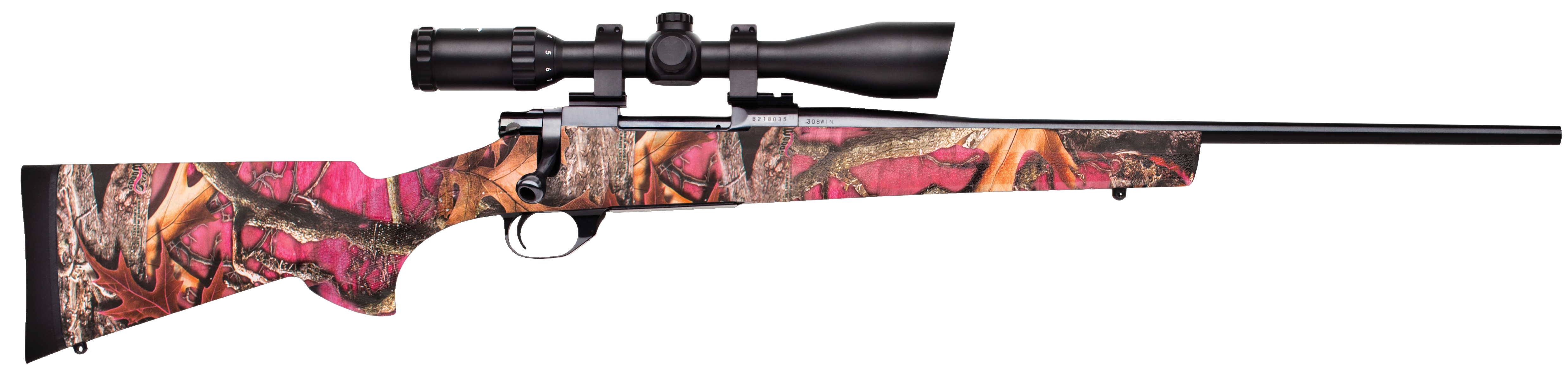 Howa HGR26207FWC+ Youth Scope Combo Bolt 243 Win 20" Foxy Woods Syn Stk