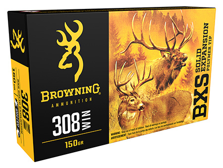 308 Win Ammo - Browning Ammo S Copper Expansion Lead Free Solid Polymer Tip Browning S Copper Expansion Lead Free Solid Polymer Tip Ammo