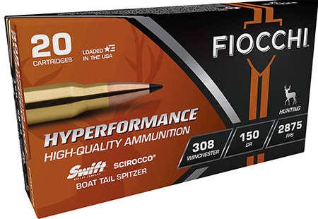 Fiocchi Extrema Swift Scirocco II Boat-Tail Spitzer Ammo