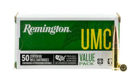 Remington UMC Open Tip Flat Base Ammo