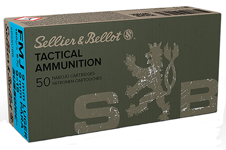 Sellier & Bellot Luger Subsonic FMJ Ammo