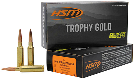 HSM Trophy Gold Match Hunting Very Low Drag Ammo