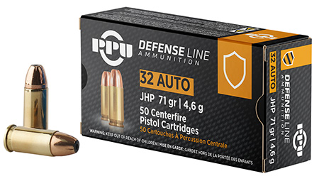 PPU Defense JHP Ammo