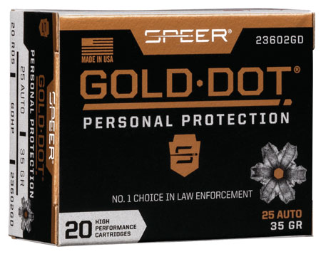 Speer Gold Dot Personal Protection HP Ammo