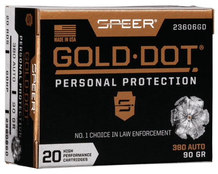 Speer Gold Dot Personal Protection HP Ammo