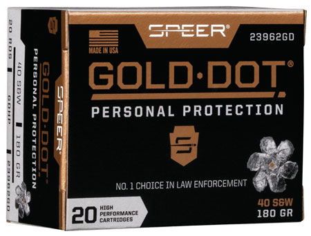 Speer Gold Dot Personal Protection HP Ammo