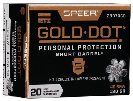 Speer Gold Dot Personal Protection HP Ammo