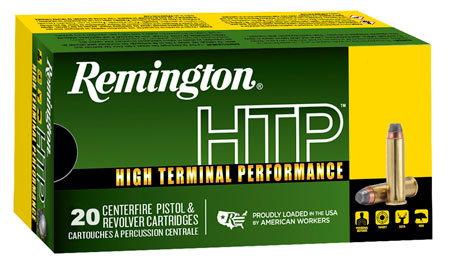 Remington HTP Semi-JHP 25 SJHP +P Ammo