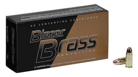 CCI Blazer Brass Luger FMJ Ammo