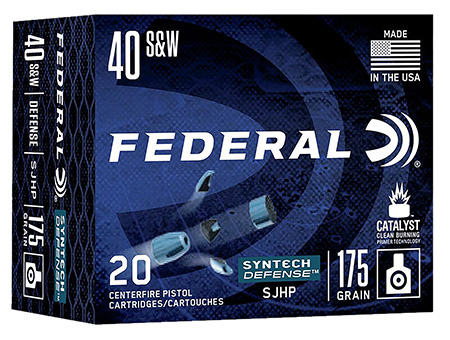 Federal Syntech Defense Segmented JHP Ammo