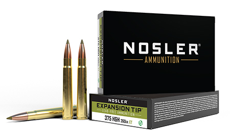 Nosler E-Tip Boat Tail Ammo