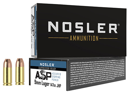 Nosler Assured Stopping Power JHP Ammo