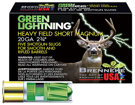 Brenneke Green Lightning 1oz Ammo