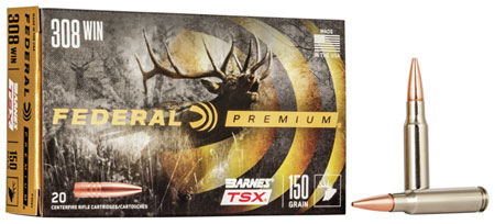 Federal Premium Barnes 10 TSX Ammo