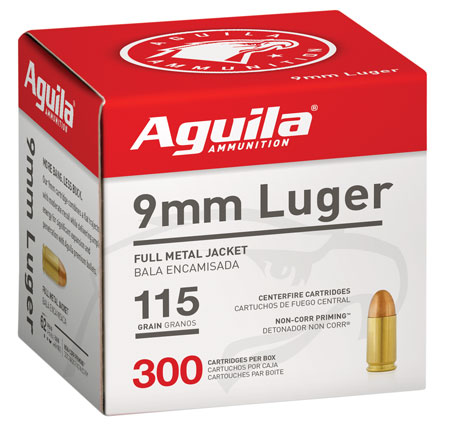 Aguila Luger FMJ Ammo