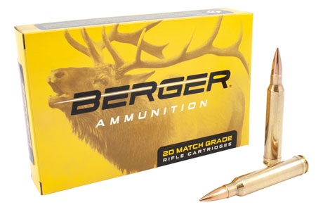 Berger Classic Hunter Hybrid Boat-Tail HBT 10 Ammo