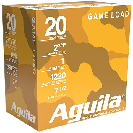 20 Gauge Ammo - Aguila Game Load 1oz Aguila Game Load 1oz Ammo