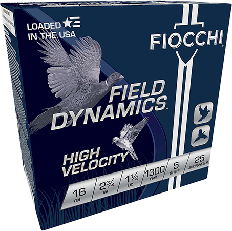 16 Gauge Ammo - Fiocchi Field Dynamics High Velocity 1-1/8oz Fiocchi Field Dynamics High Velocity 1-1/8oz Ammo