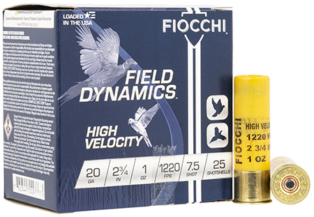Fiocchi Field Dynamics High Velocity 1oz Ammo