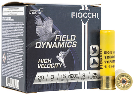 Fiocchi Field Dynamics High Velocity 1-1/4oz Ammo