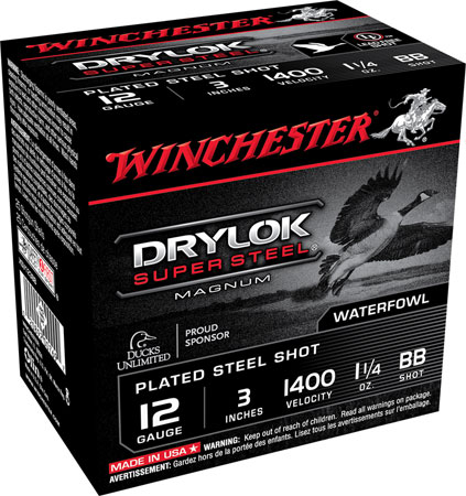 Winchester Drylock Super Steel BB 1-1/4oz Ammo