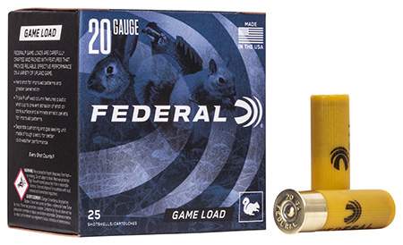 20 Gauge Ammo - Federal Game-Shok Upland 7/8oz Federal Game-Shok Upland 7/8oz Ammo