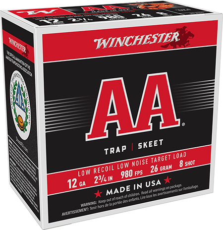 12 Gauge Ammo - Winchester Ammo AA Low Recoil Winchester AA Low Recoil Ammo