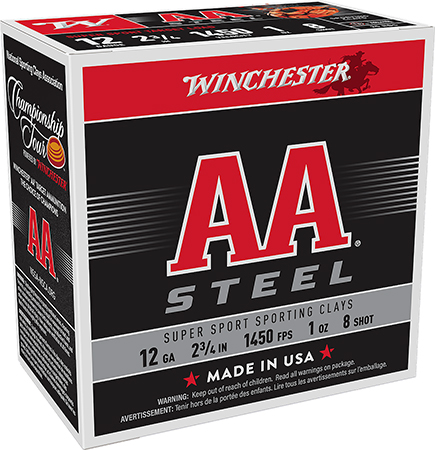 12 Gauge Ammo - Winchester Ammo AA Super Sport Sporting Clay 1oz Winchester AA Super Sport Sporting Clay 1oz Ammo