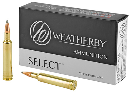 Weatherby Select Hornady Interlock Ammo