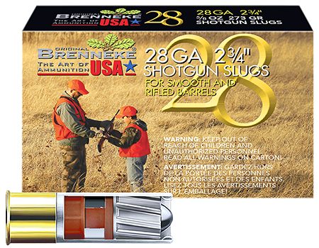 28 Gauge Ammo - Brenneke 5/8oz Brenneke 5/8oz Ammo