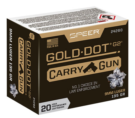Speer Gold Dot Carry Gun HP Ammo