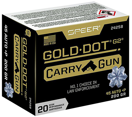 Speer Gold Dot Carry Gun HP +P Ammo