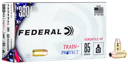 Federal Train Rotect Versatile HP +P Ammo