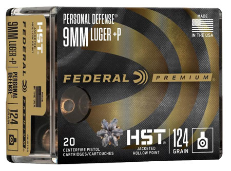 Federal Premium Personal Defense Luger HST JHP Ammo