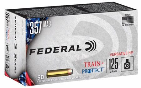 Federal Train Rotect JHP +P Ammo