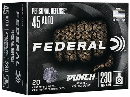 Federal Premium Punch JHP Ammo