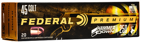 Federal Premium HammerDown Bonded HP Ammo