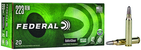 Federal BallistiClean Lead Free Frangible Ammo