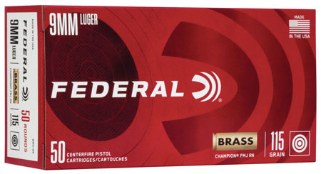Federal Champion Training FMJ Ammo