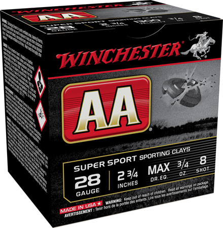 Winchester AA Sporting Clay 10 3/4oz Ammo