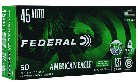 Federal American Eagle Indoor Range Training IRT Lead Free Ball 10 Ammo