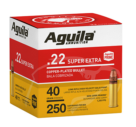 Aguila Standard High Velocity CP Solid Point Ammo