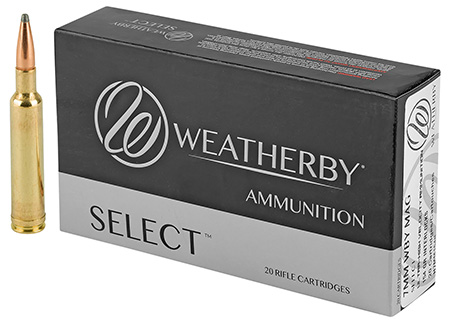 Weatherby Select Hornady Interlock Ammo