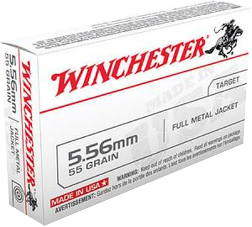 Winchester WM193K USA M193 Lead Core FMJ Ammo