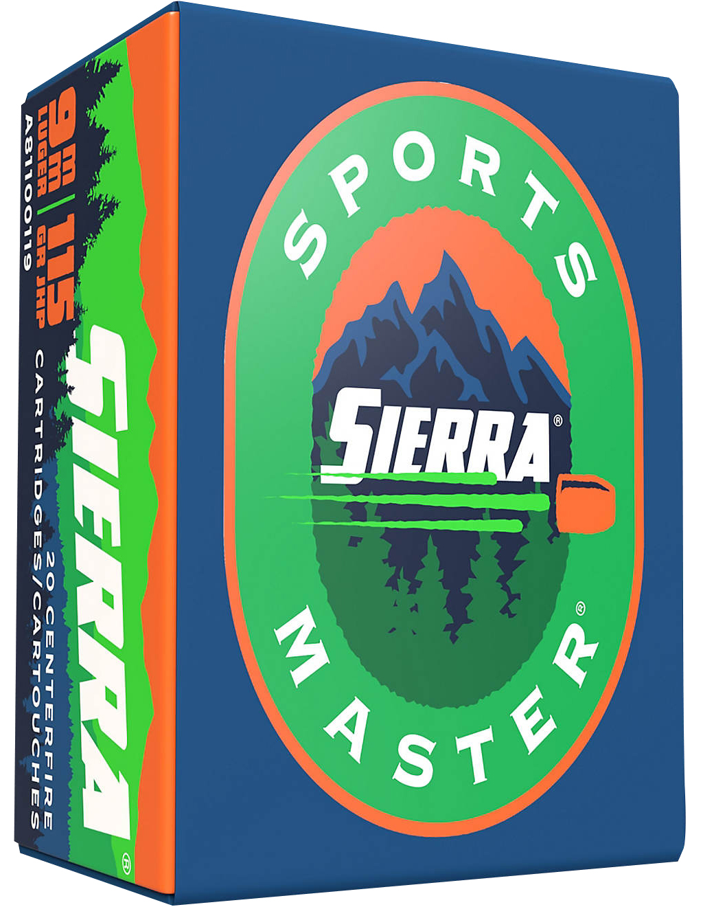 Sierra Outdoor Master Luger Jacket Sport HP Ammo