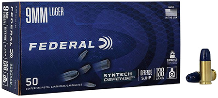Federal Syntech Defense Segmented JHP Ammo
