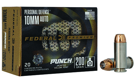 Federal Personal Defense Punch JHP Ammo