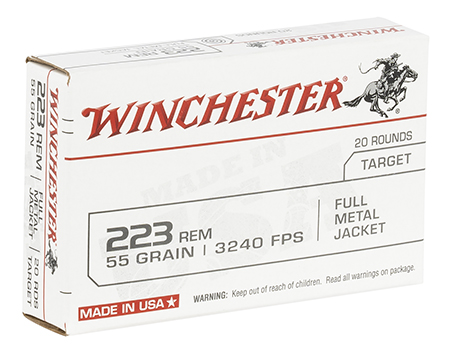 Winchester USA 50 FMJ Ammo